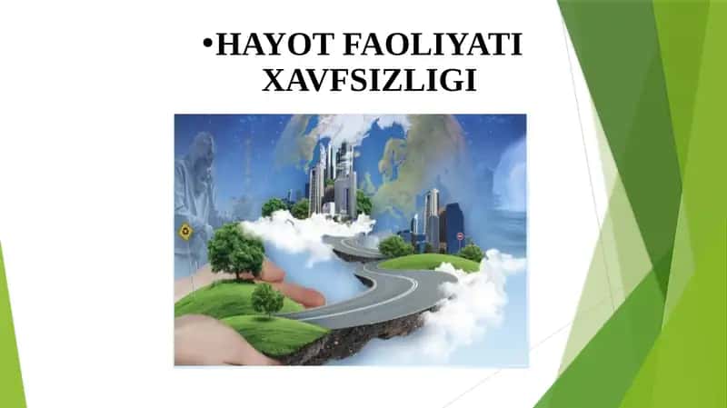 Hayot faoliyati xavfsizligi
