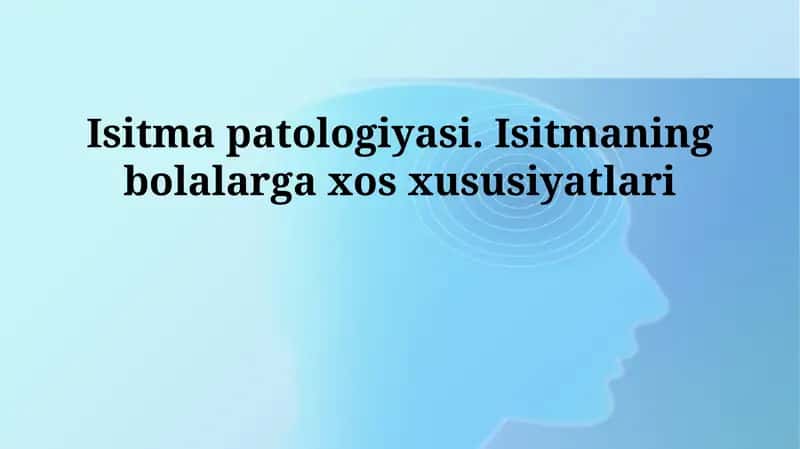 Isitma patologiyasi
