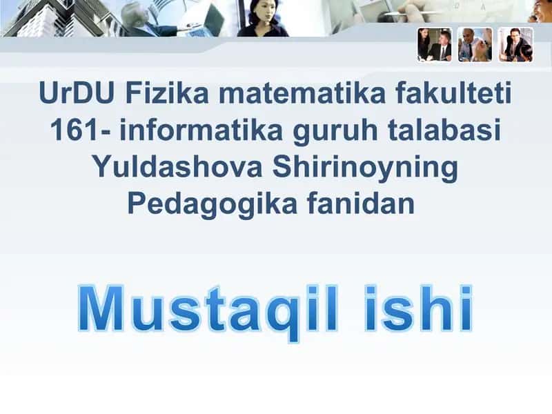 Raxbarlik va boshqaruvchilik usullari
