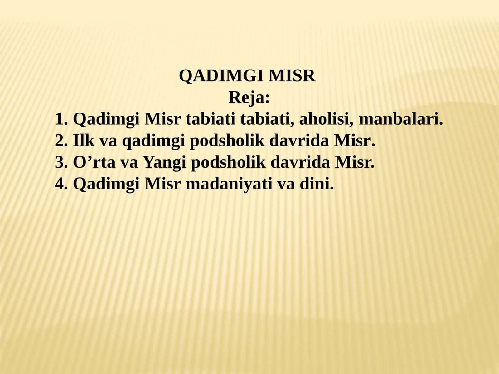 QADIMGI MISR