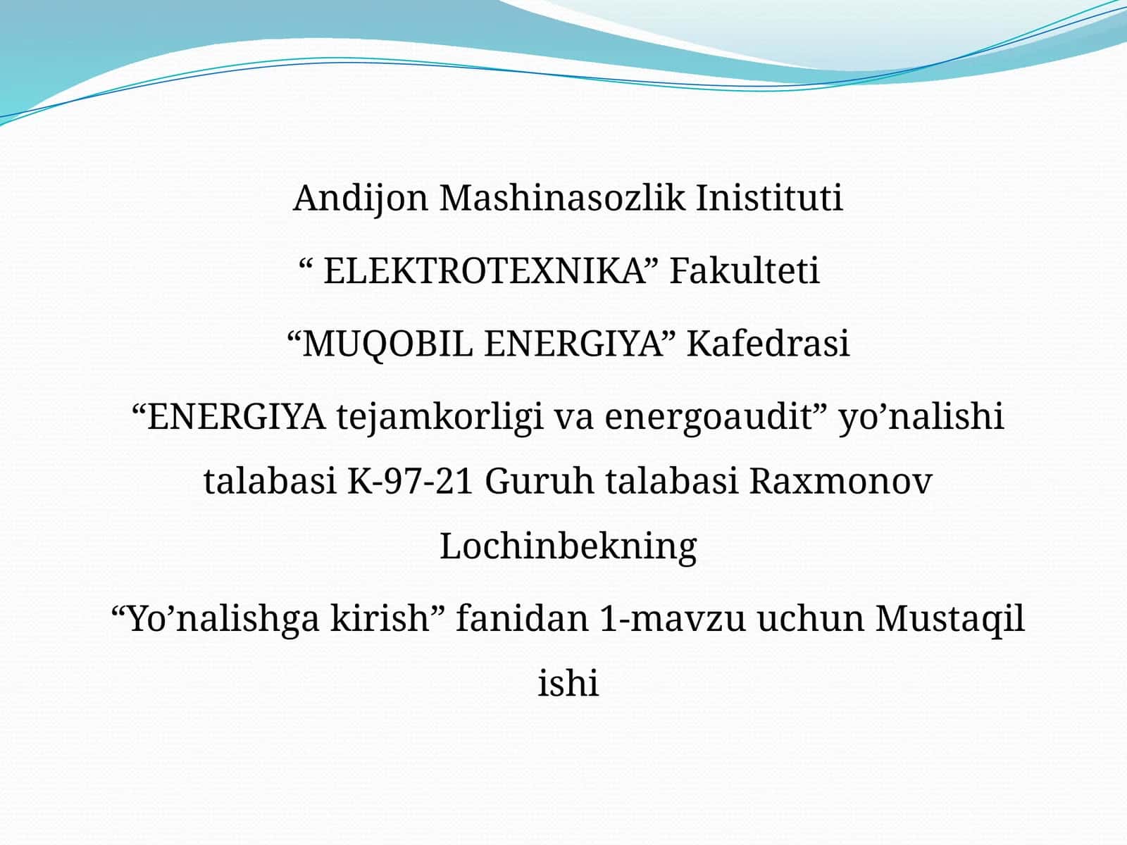 ENERGIYAREJA
