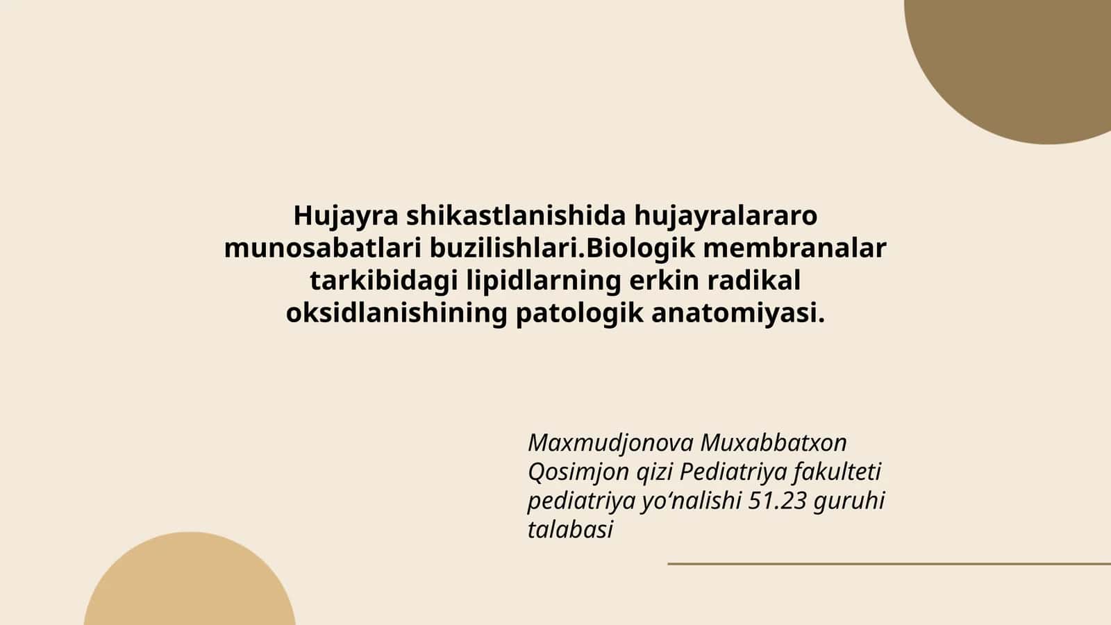 Biologik membranalar yoritilishi