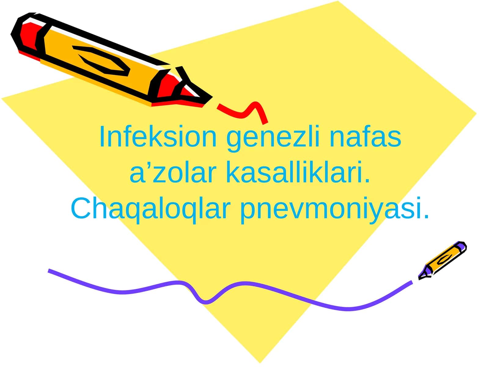 Infeksion genezli nafas a’zolar kasalliklari.Chaqaloqlar pnevmoniyasi