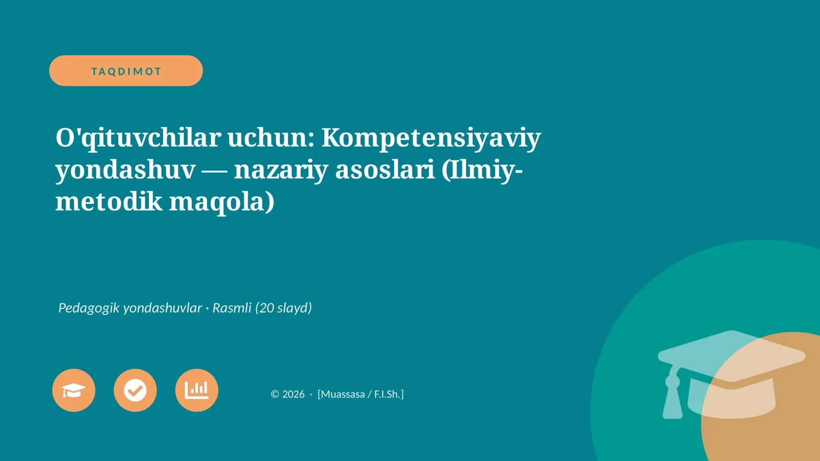 Kompetensiyaviy yondashuv — nazariy asoslari (Ilmiy-metodik maqola)