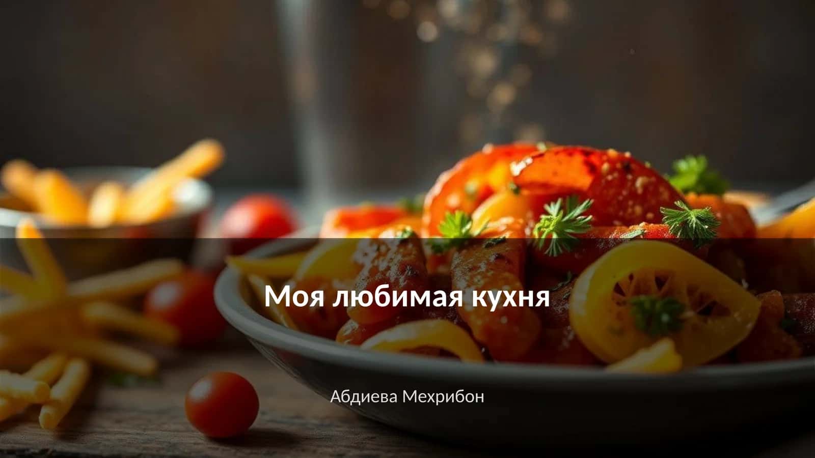 Моя любимая кухня