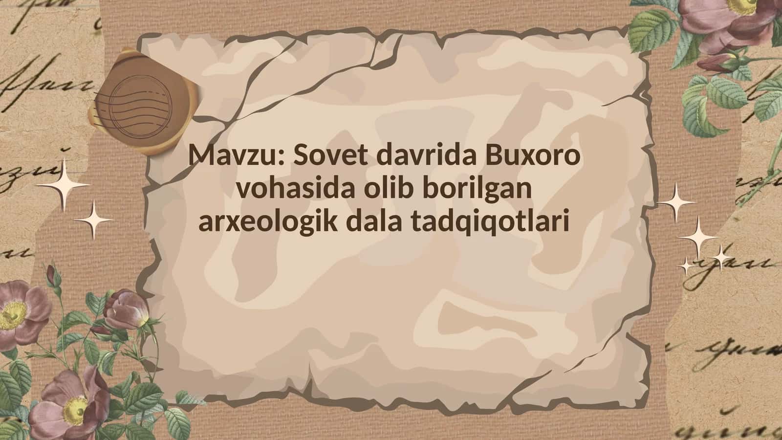Sovet davrida Buxoro vohasida olib borilgan arxeologik dalat tadqiqotlari