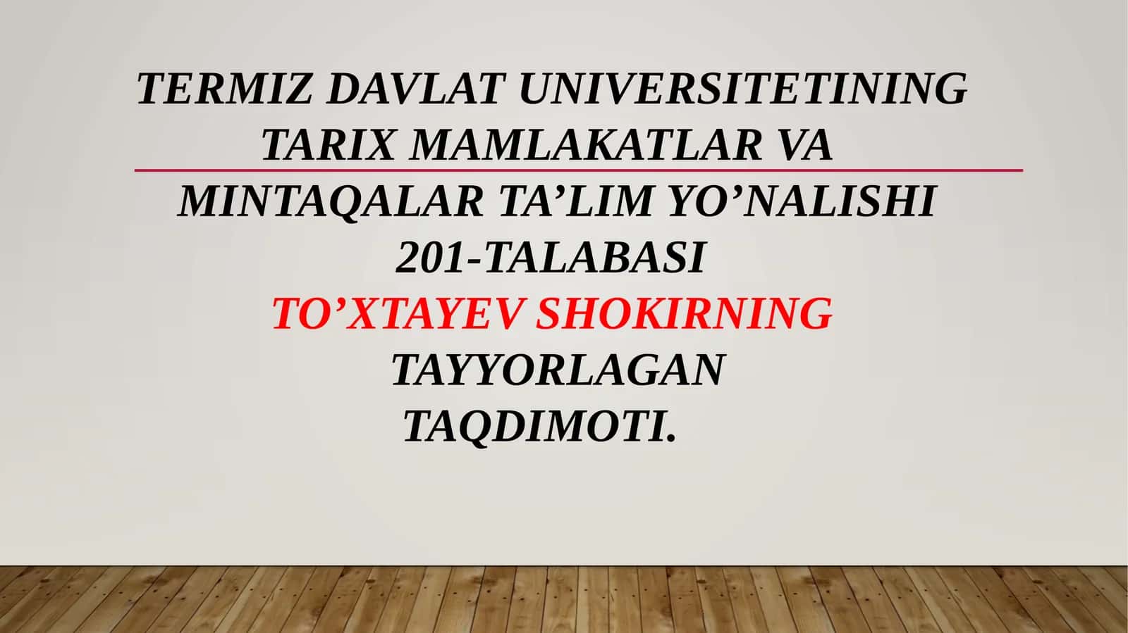 Buxoro amirligida mansablar
