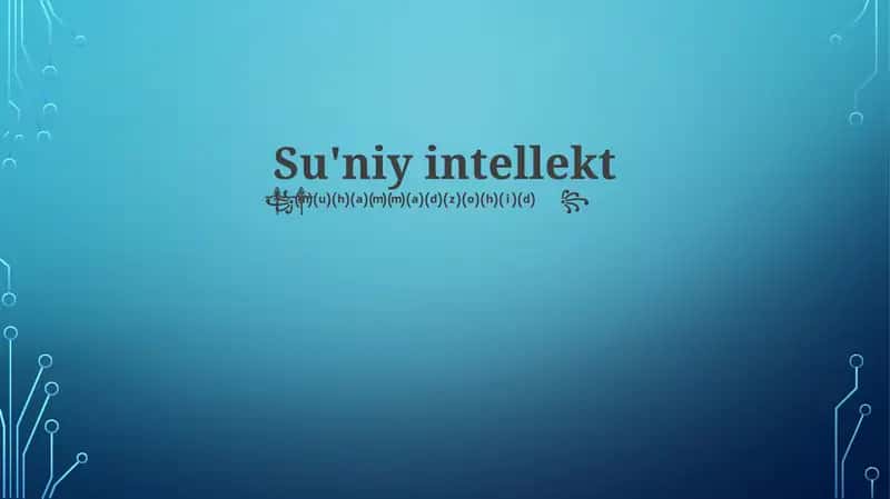 Sun'iy intellekt