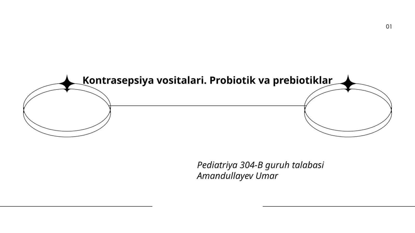 Kontrasepsiya vositalari. Probiotik va prebiotiklar