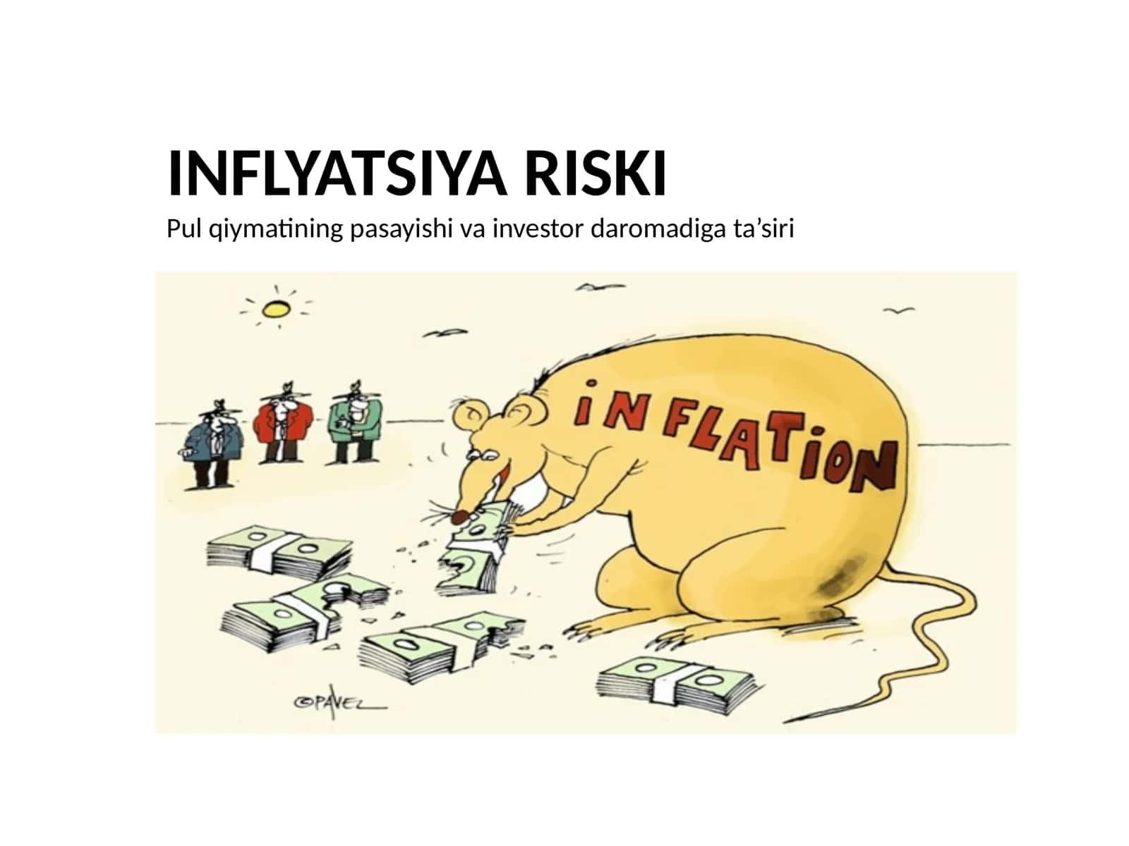 INFLYATSIYA RISKI