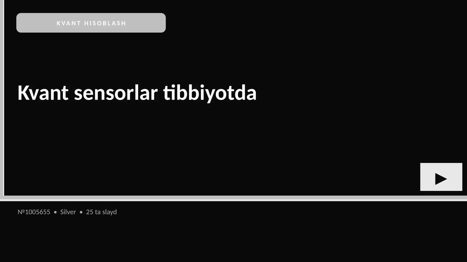 Kvant sensorlar tibbiyotda
