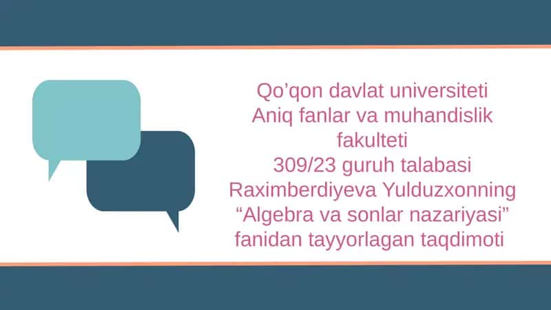Bajariluvchi va umumqiymatli formulalar