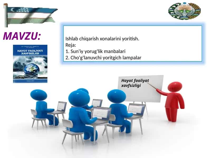 Ishlab chiqarish xonalarini yoritish