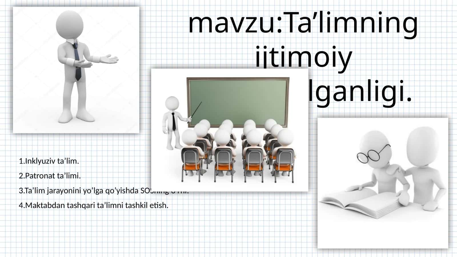 Ta'limning ijtimoiy yo'naltirilganligi