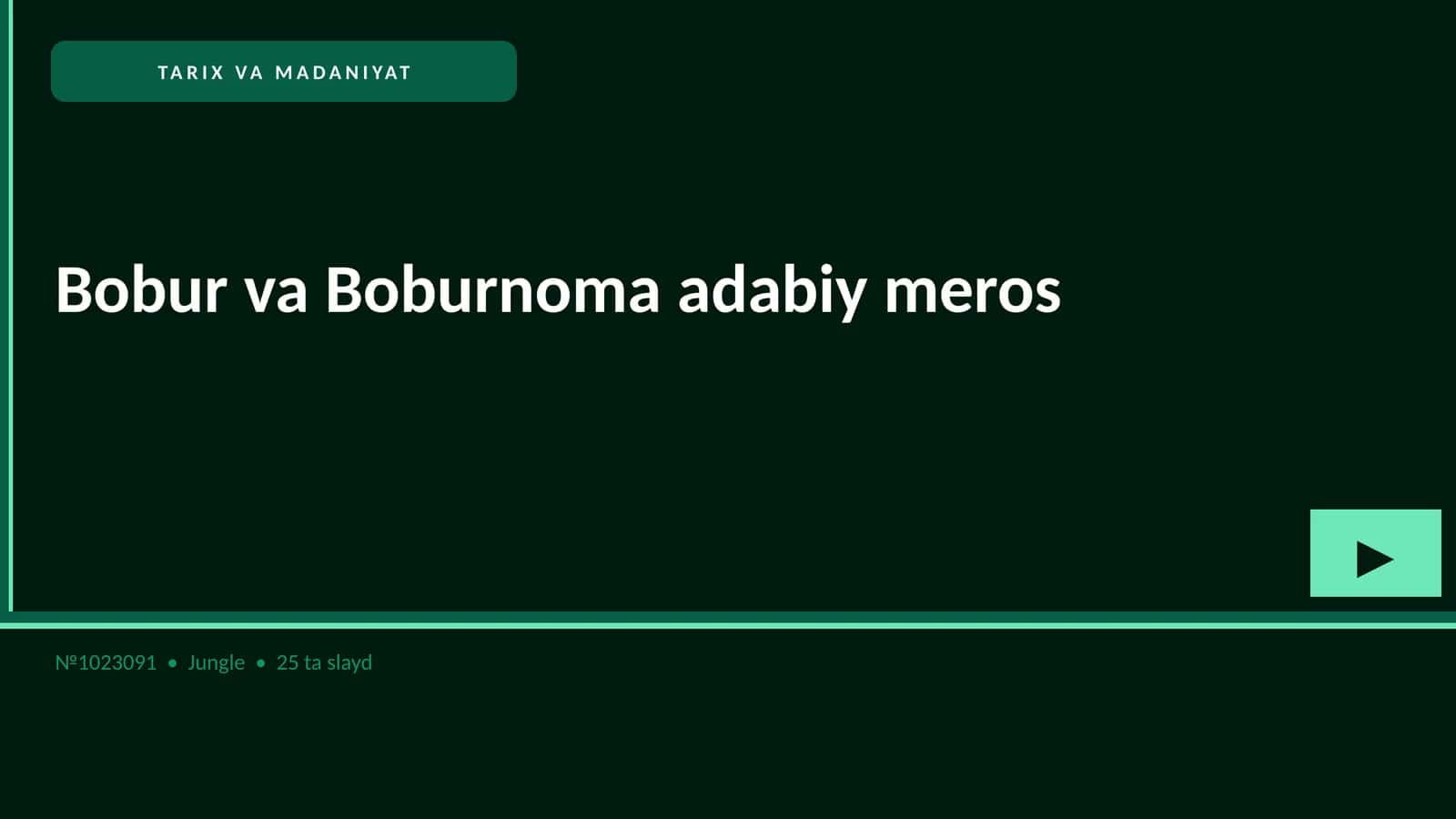 Bobur va Boburnoma adabiy meros