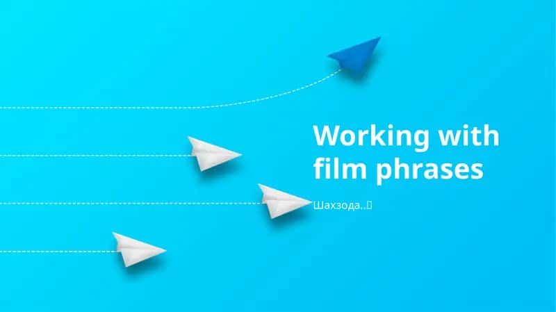 Film phrases