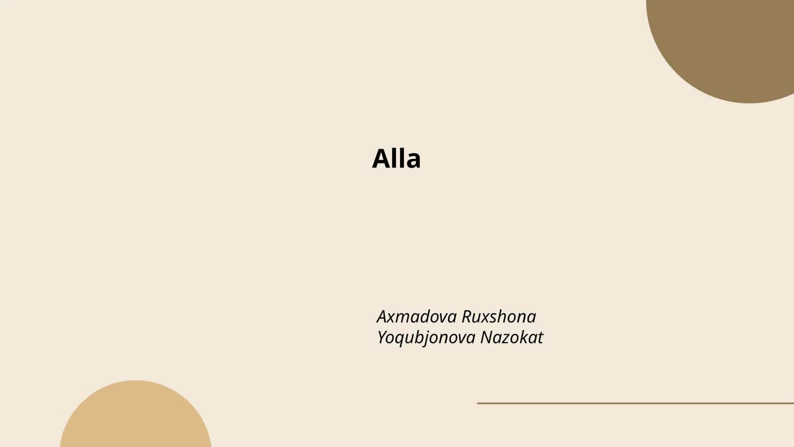 Allohning sifatlari Islom dinida