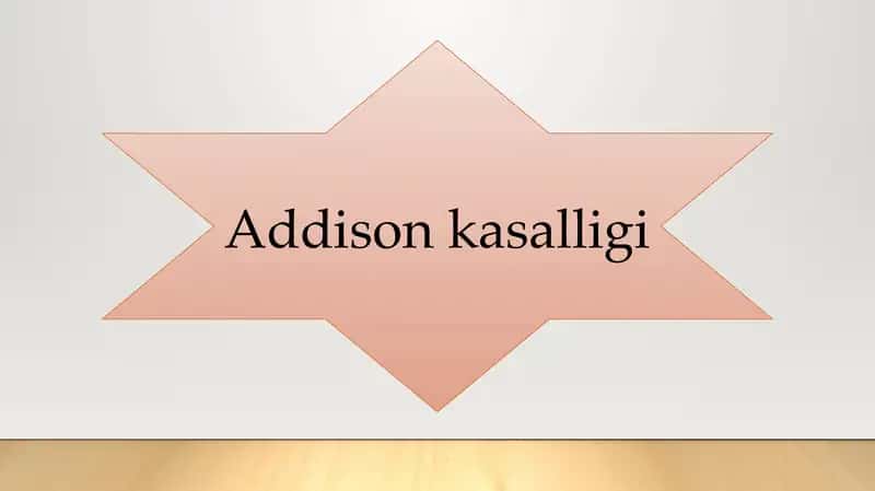 Addison kasalligi