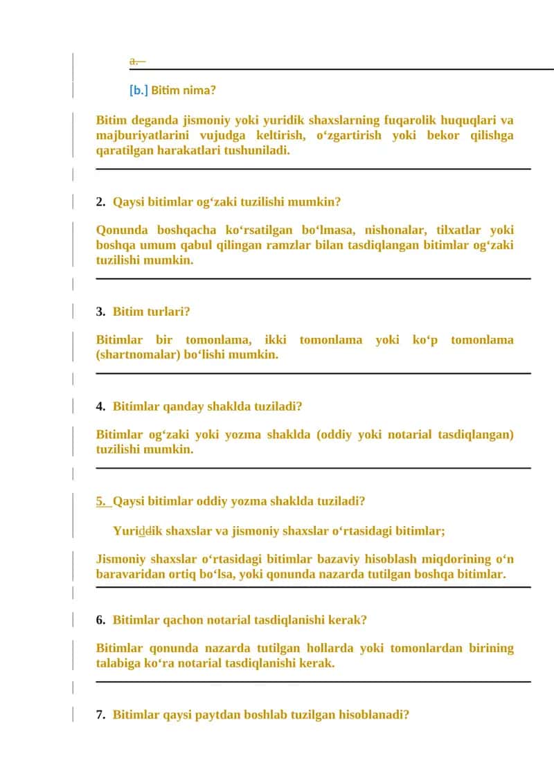 Bitimlar