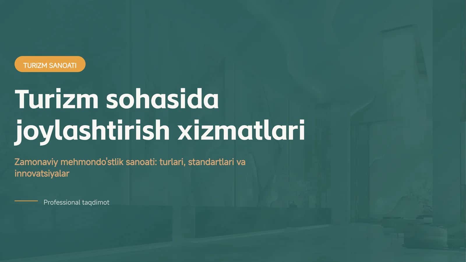 Turizm Sanoati