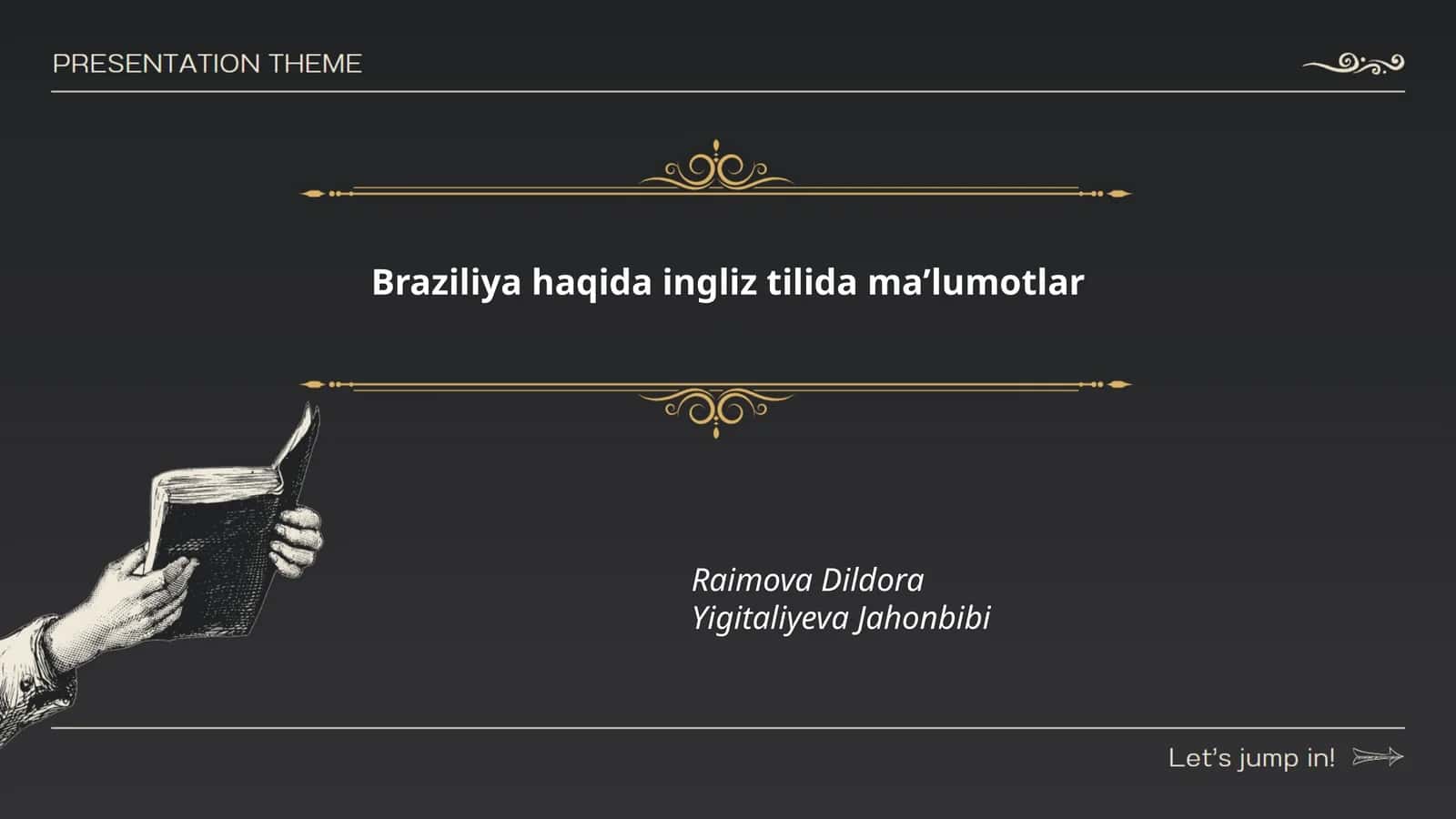 Braziliya haqida ingliz tilida maʼlumotlar