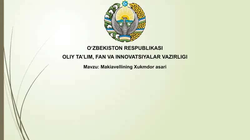MakiavelliningXukmdorasari