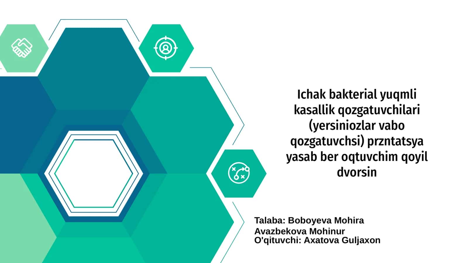 Ichak bakterial yuqmli kasalliklar