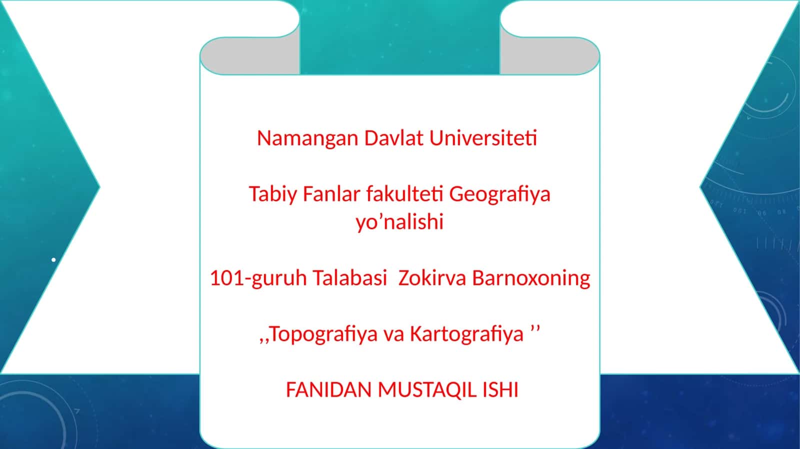 Kartografiyaning rivojlanishi