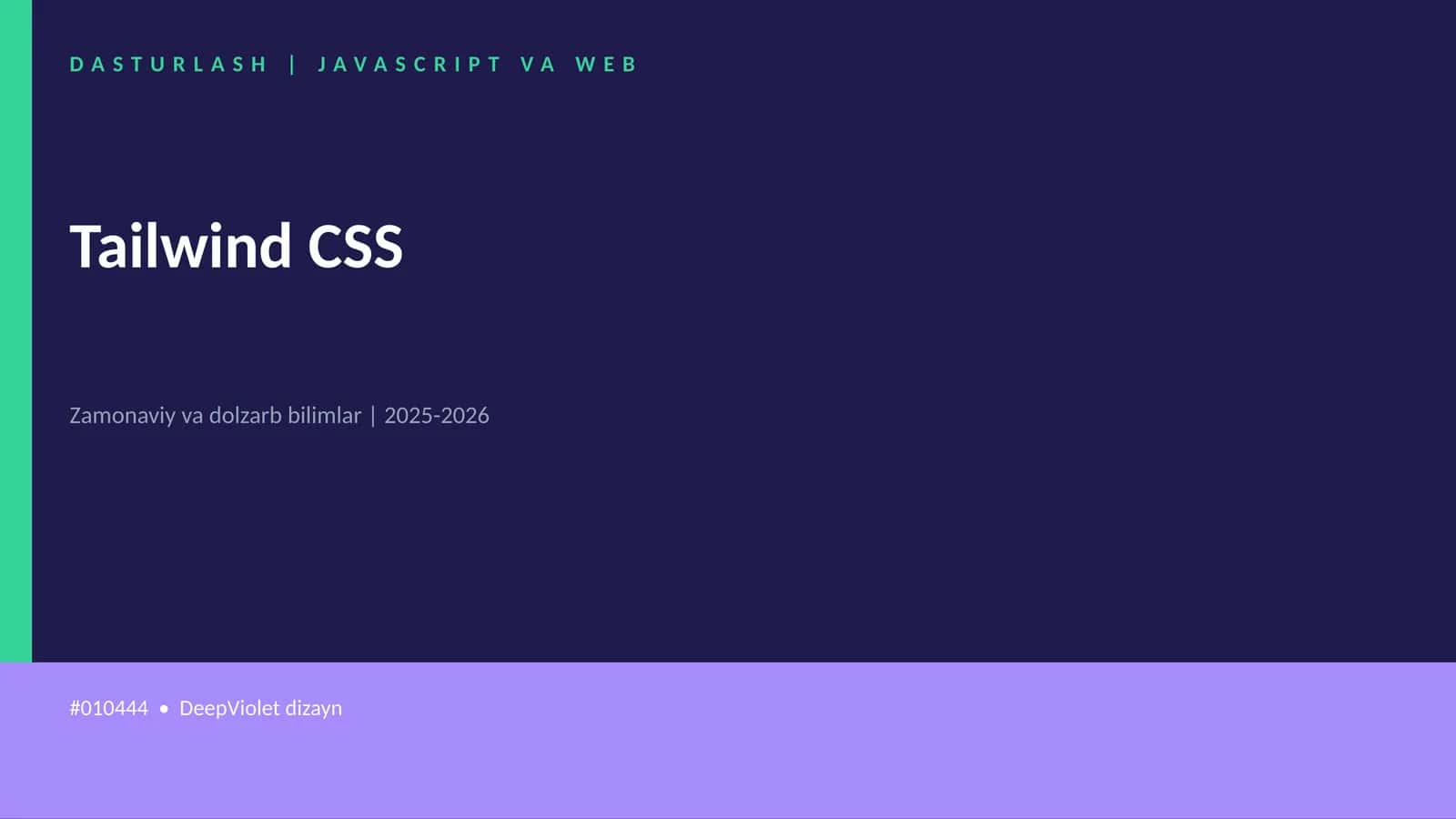 Tailwind CSS