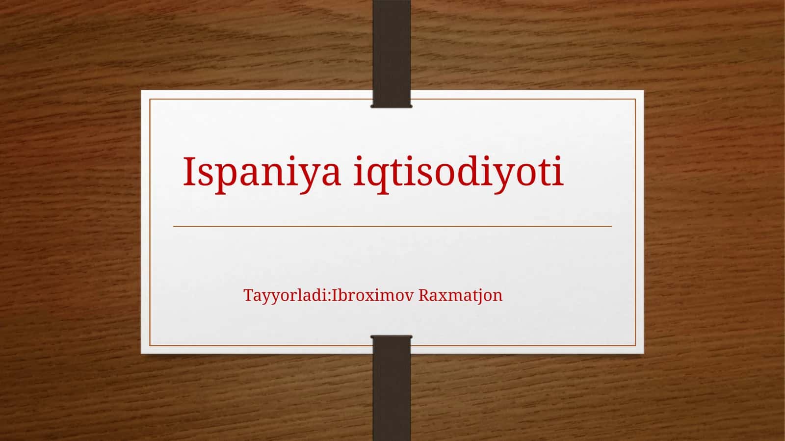Ispaniya iqtisodiyoti