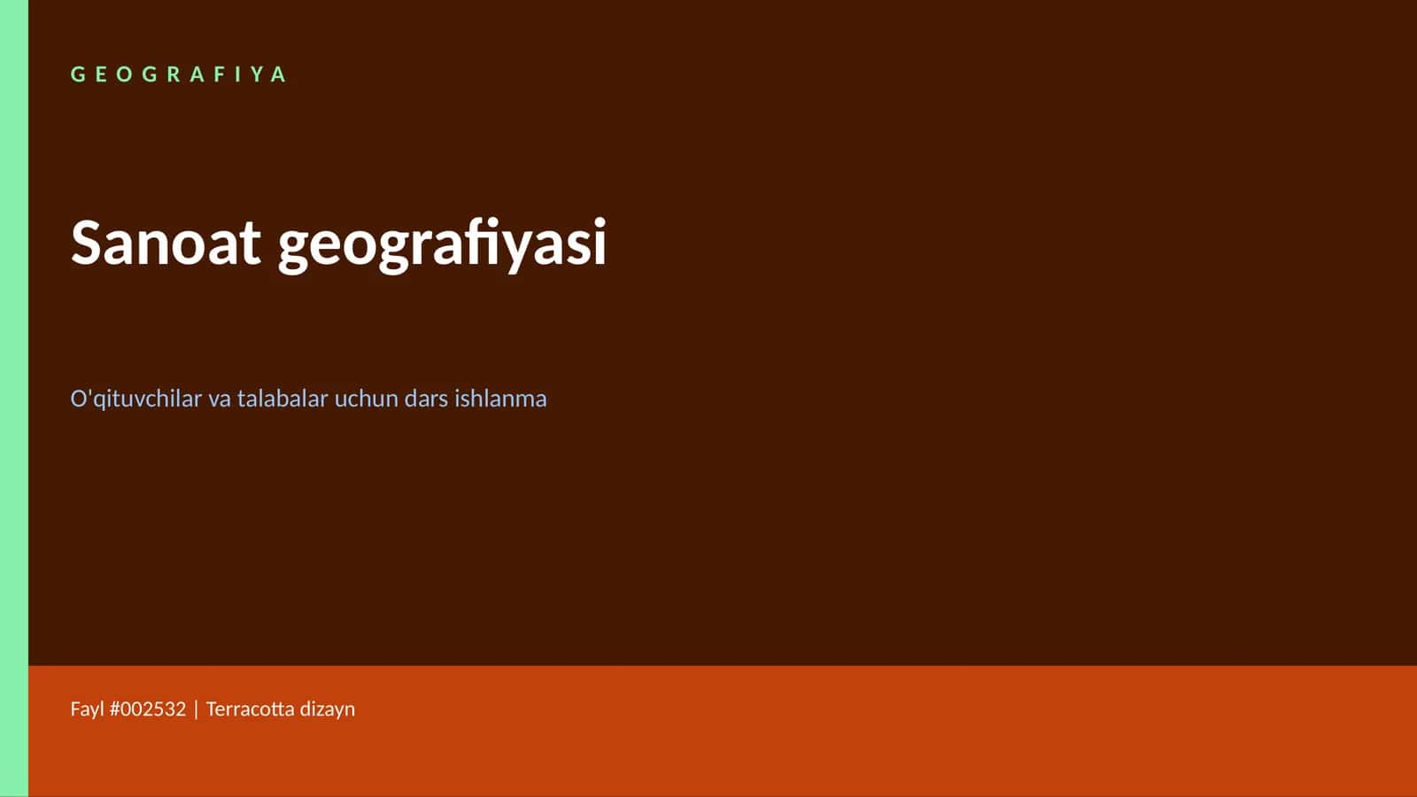 Sanoat geografiyasi