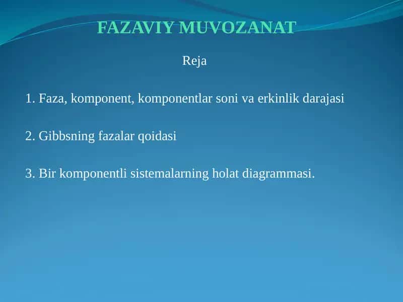 FAZAVIY MUVOZANAT