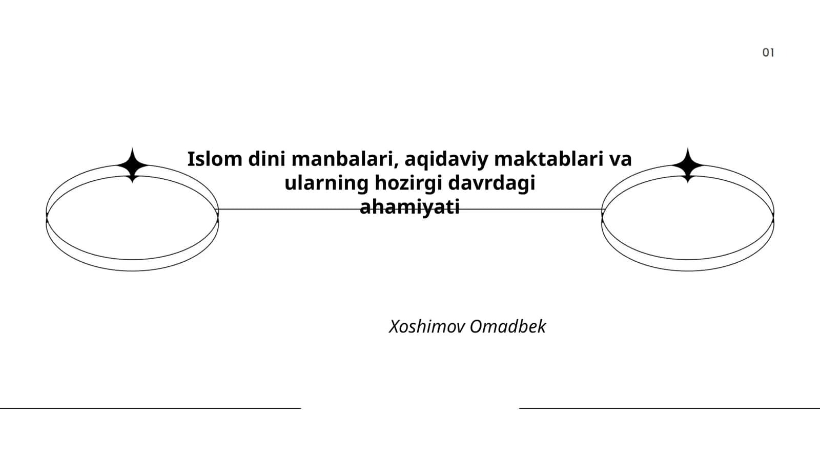 Islom dini manbalari, aqidaviy maktablari va ularning hozirgi davrdagi ahmiyati