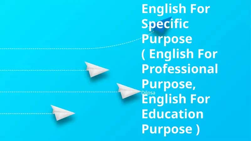 English For Specific Purpose