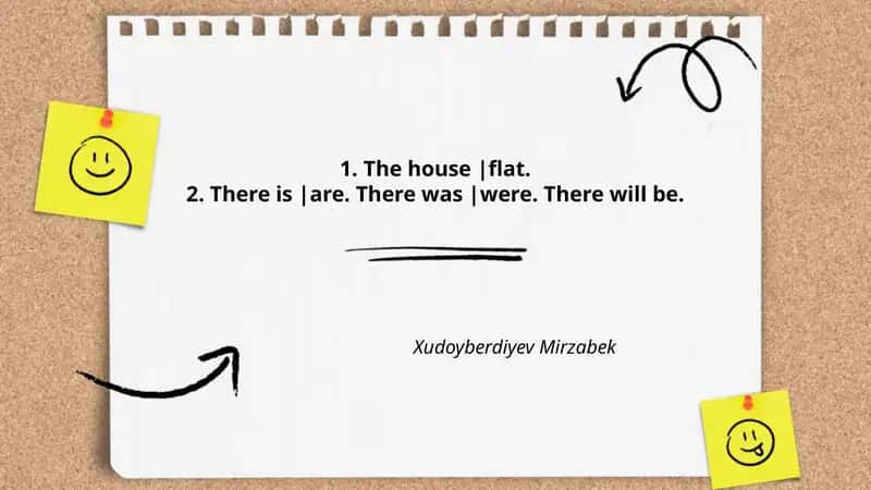 Rooms of a house/flat vocabulary