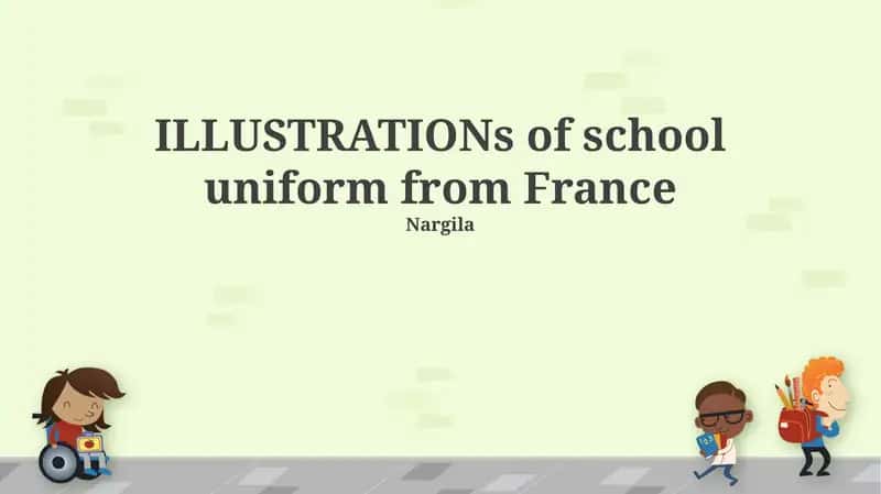 School Uniforms in France