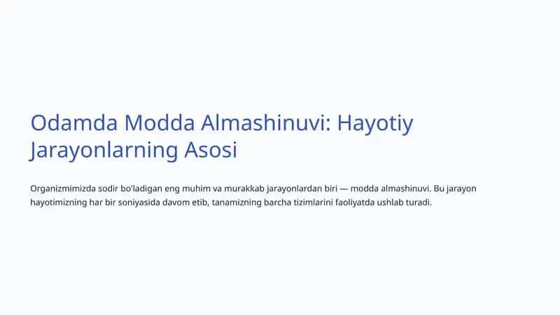 Modda Almashinuvi