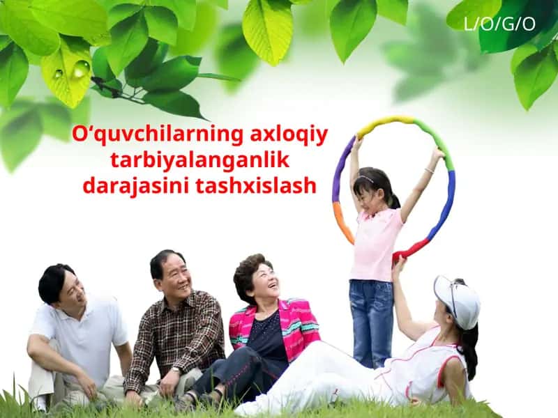 Oʻquvchilarning aqliy tarbiyalanganlik darajasini tashxislash