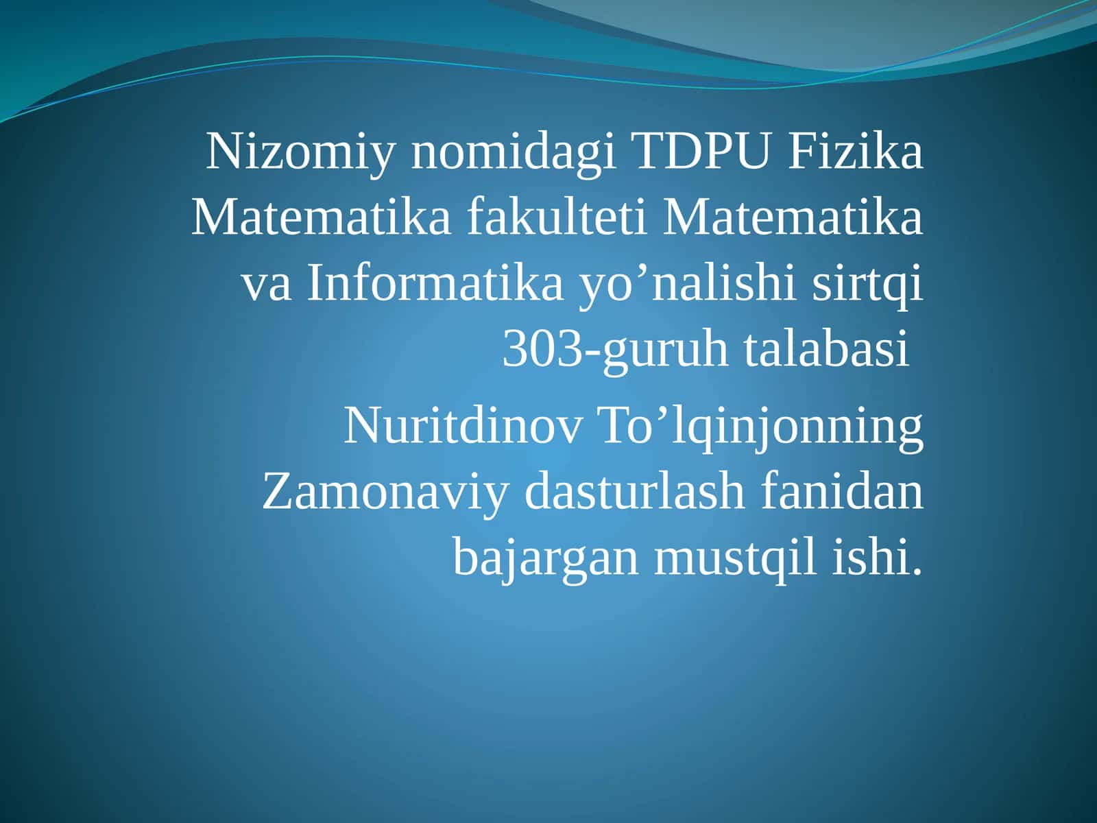 Siklik operatorlari