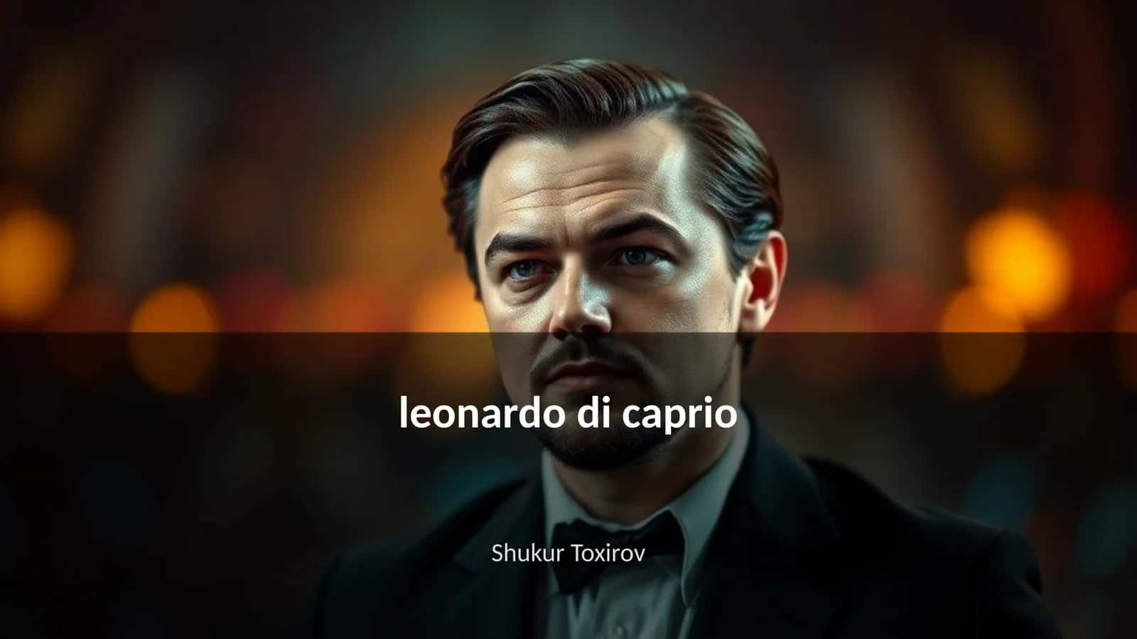 Leonardo DiCaprio