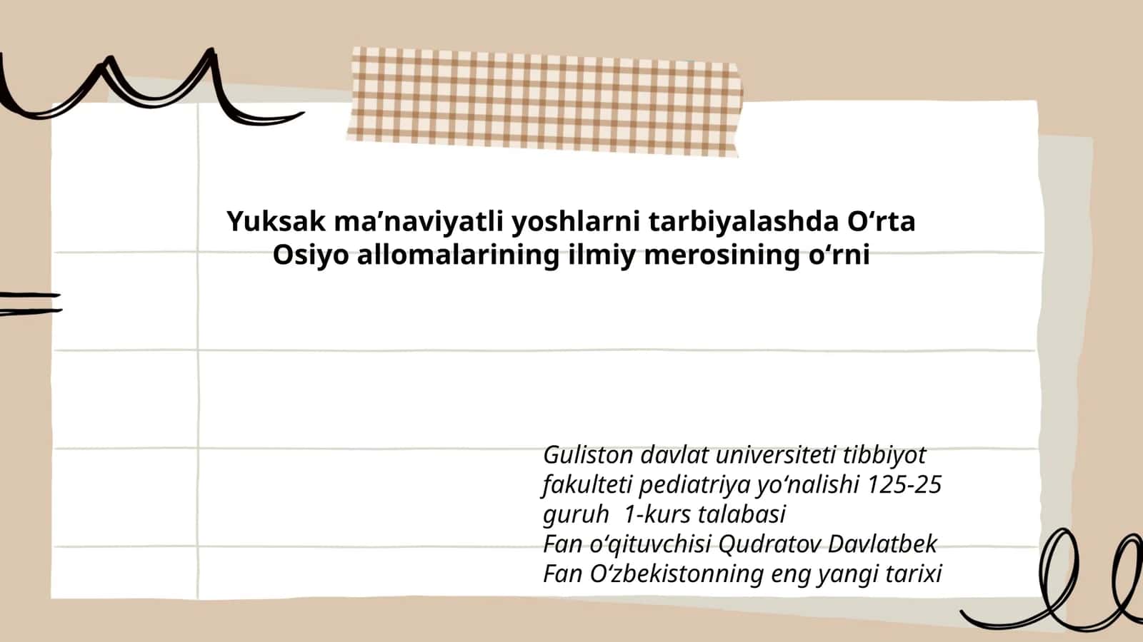 Oʻzbekistonning eng yangi tarixi