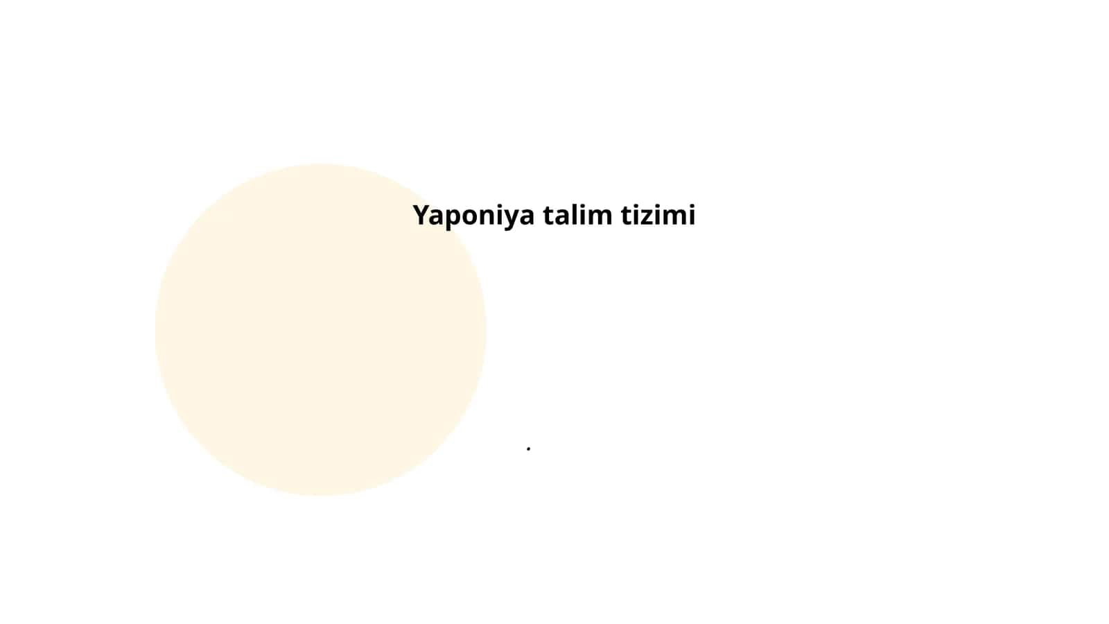 Yaponiya talim tizimi