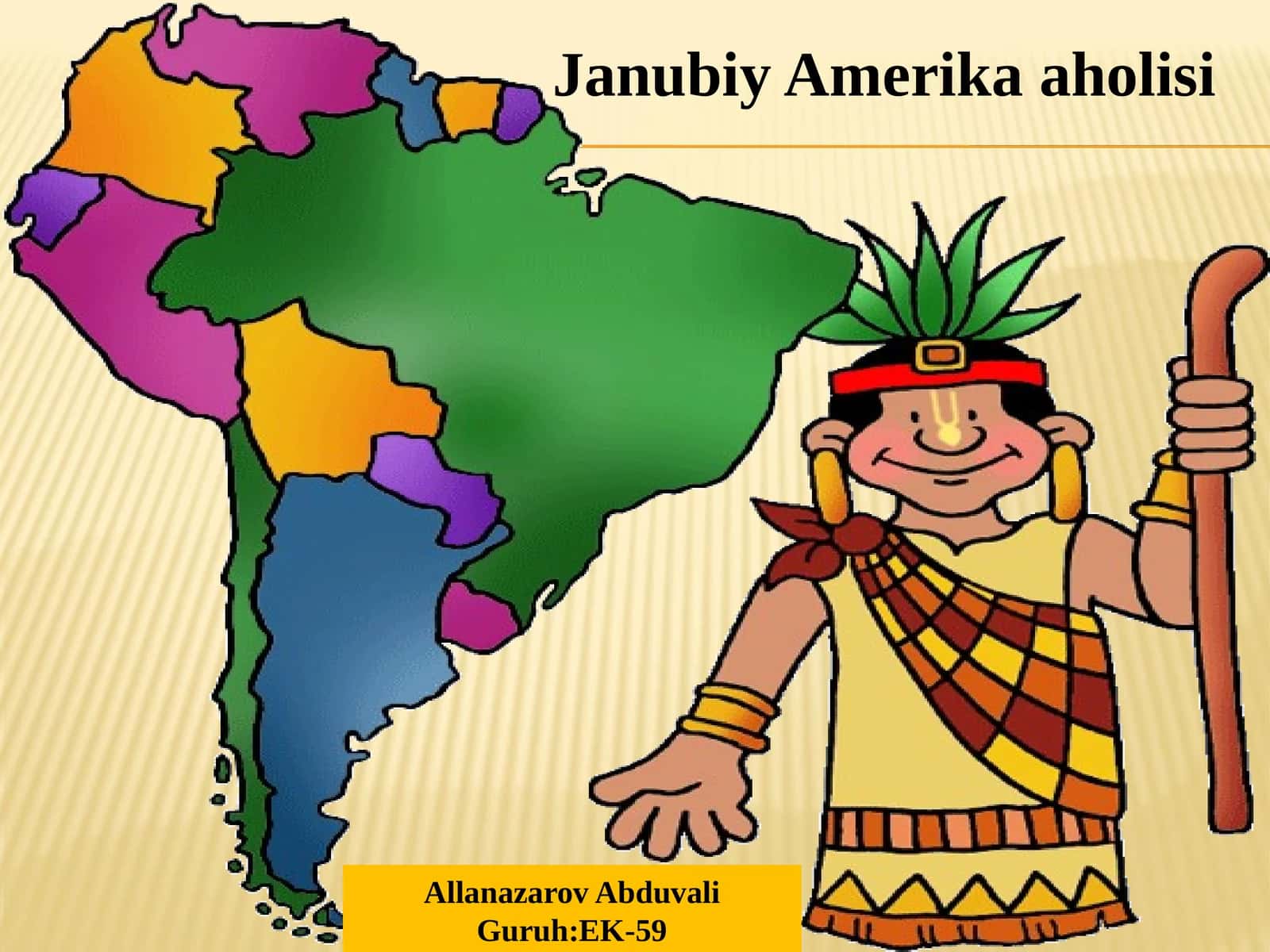 Janubiy Amerika aholisi