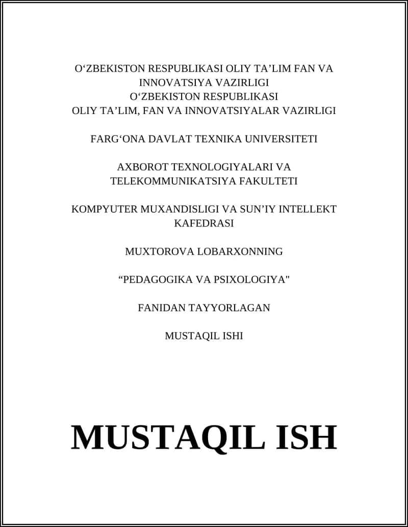 SHAXS RIVOJLANISHIGA TAʼSIR ETUVCHI OMILLAR