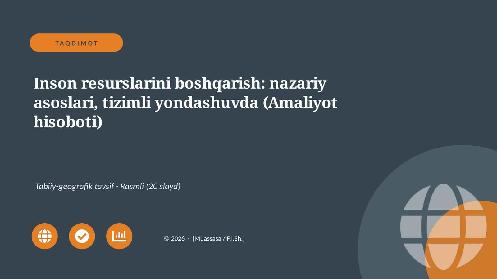 Inson resurslarini boshqarish: nazariy asoslari