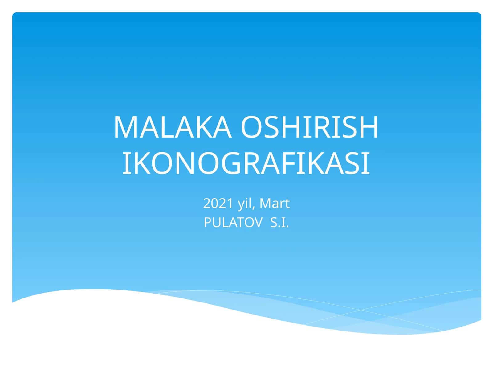 MALAKA OSHIRISH IKONOGRAFIKASI
