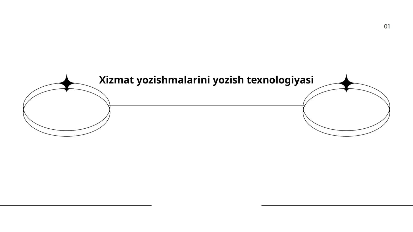 Xizmat yozishmalarini yozish texnologiyasi