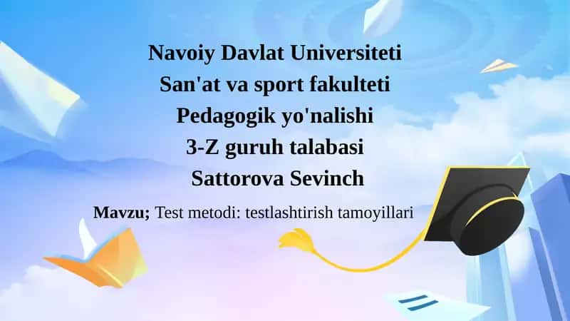 Test metodi