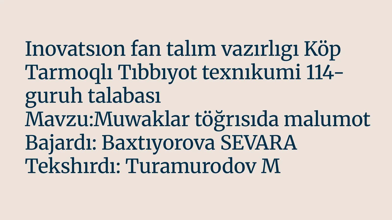 Muwak fızıologıya