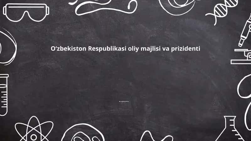 Oʻzbekiston Respublikasi Oliy Majlis